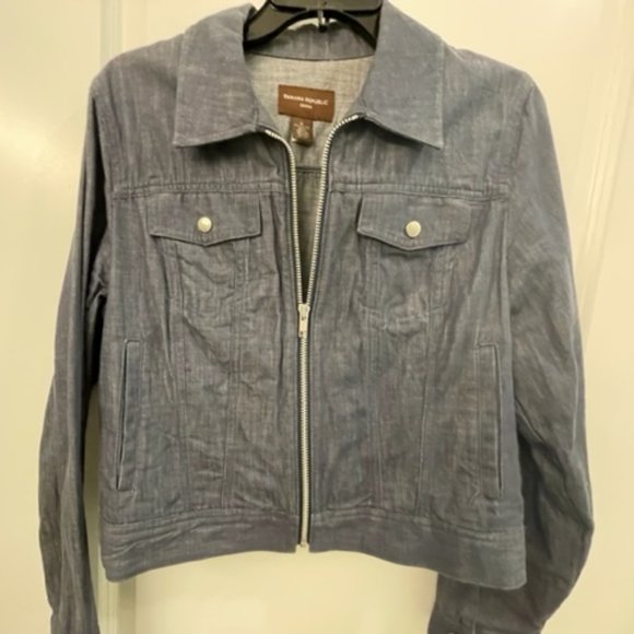 Banana Republic denim jacket - Picture 2 of 6